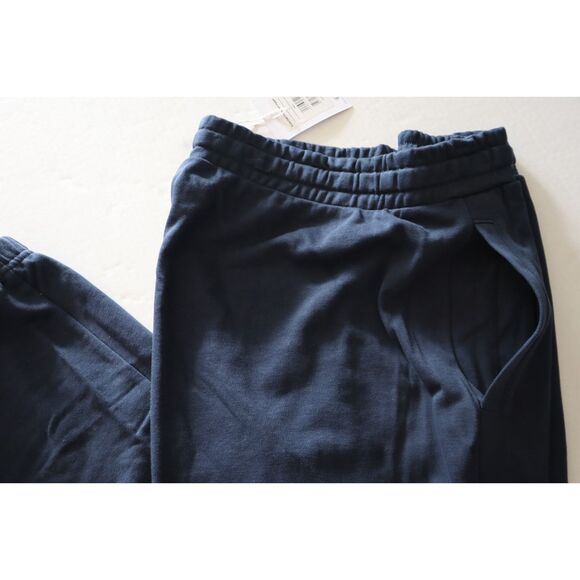 Gymshark A2A7T Men's Sz L Navy Blue Heavyweight Essential Oversized Joggers - Picture 7 of 12